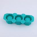 DIY Round Geometric Polygonal Silicone Flowerpot Mold Ceramic Clay Crafts Mould Epoxy Resin Concrete Molds Candle Pot Mold