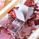Lychee Life Flower Plants Washi Paper Note Stickers Sticky Scrapbooking Junk Journal Happy Planner Label Decoration