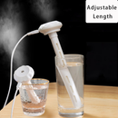 USB迷你超声波空气加湿器LED灯USB香薰机车载净化器香薰负离子雾化器带浪漫灯光