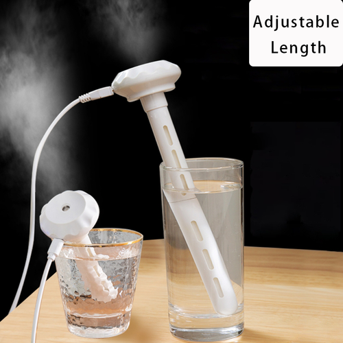 USB迷你超声波空气加湿器LED灯USB香薰机车载净化器香薰负离子雾化器带浪漫灯光