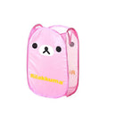Folding Laundry Basket Hamper Cartoon Pop Up Open Mesh Laundry Dirty Sorting Basket Kids Toys Sundrie Home Storage Box Organizer