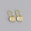 WANTME Real 100% 925 Sterling Silver Punk Hip-Hop Link Chain Gothic Studs Earrings for Fashion Women Jewelry Accessories 2022