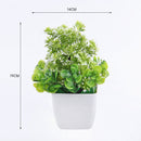 Mini Artificial Aloe Plants Bonsai Small Simulated Tree Pot Plants Fake Flowers Office Table Potted Ornaments Home Garden Decor