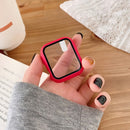 Screen Protector Case for Apple Watch Series 7 6 SE 5 4 3 44mm 40mm 45mm iwatch 42mm 38mm glass+cover Apple watch Accessories