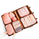 8/6 pieces Set Travel Organizer Storage Bags Suitcase Packing Set Storage Cases Portable Luggage Organizer Clothe Shoe TidyPouch
