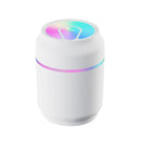 Portable 300ml Electric Air Humidifier USB Ultrasonic Aroma Oil Diffuser Cool Mist Sprayer with Colorful Light for Home Car