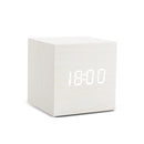 USB/AAA  Clocks LED Wooden Alarm Clock Watch Table Voice Control Digital Wood Despertador Electronic Desktop Table Decor 2022