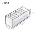Fordable Jeans Storage Box Separation Clothes Underwear Pants Compartment Storage Closet Drawer Wardrobe Divider Home Organizer