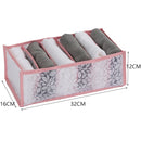 Fordable Jeans Storage Box Separation Clothes Underwear Pants Compartment Storage Closet Drawer Wardrobe Divider Home Organizer