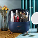 Transparent Cosmetic Storage Box Makeup Drawer Organizer Jewelry Nail Polish Make Up Container Desktop Beauty Storage Case