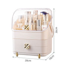Transparent Cosmetic Storage Box Makeup Drawer Organizer Jewelry Nail Polish Make Up Container Desktop Beauty Storage Case