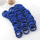 50pcs Girls Solid Color Big Rubber Band Ponytail Holder Gum Headwear Elastic Hair Bands Korean Girl Hair Accessories Ornaments