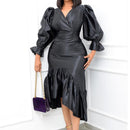High Quality Women Dress Bow Elegant Wedding Party Dresses For Women 2022 Summer Plus Size Women Clothing S-XXXL Femme Vestidos