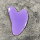 Guasha Massage Face Massag Resin Beeswax Gua Sha Imitation Jade Board Acupoint Eye Care SPA Massager Tool massage visage