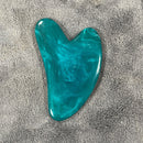 Guasha Massage Face Massag Resin Beeswax Gua Sha Imitation Jade Board Acupoint Eye Care SPA Massager Tool massage visage