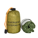 Camouflage Waterproof Emergency Sleeping Bag 120x200cm Portable Warmth Survival Camping Reusable, Send Original Storage Bag