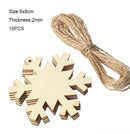 Diameter 1-10CM Natural Unfinished Round Wood Slices Circles Discs for DIY Craft kids Christmas Painting Toys Ornament Decor
