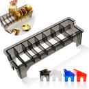 8 Grid Guide Limit Comb Storage Box Electric Hair Clipper Rack Holder Organizer Case Barber Salon Hairdressing Tools