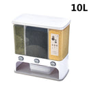 Kitchen Container 5KG 10KG Bucket Nano Insect-Proof Moisture-Proof Rice Box Grain Sealed Jar Home Storage Pet Dog Food Store Box