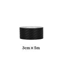 3/5m Rolls Carbon Fiber Car Sticker Anto Door Trunk Protective Strip Auto Door Threshold Anti Scratch Tape Waterproof Decal