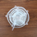 Silicone Stretch Lids Food Silicone Cover Cap Reusable Food Wrap Covers Pot Lid Silicone Lid Cover Cooking Food Fresh Bowl Cover