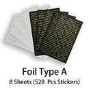 528Pcs Sentiment Phrase Stickers Junk Journal Ephemera Vintage Stickers Aesthetic Album Words Stickers Scrapbooking Material