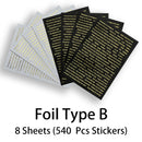 528Pcs Sentiment Phrase Stickers Junk Journal Ephemera Vintage Stickers Aesthetic Album Words Stickers Scrapbooking Material