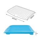 Sink Draining Rack Tray Cutlery Filter Plate Storage Bowl Cup Drainer Dishes Sink Drain Shelving Rack Drain Board Kitchen Tools