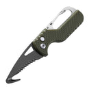 Portable Multifunctional Express Parcel Knife, Keychain, Serrated Hook, Carry-on Unpacking, Emergency Survival Tool Box Opener