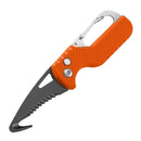 Portable Multifunctional Express Parcel Knife, Keychain, Serrated Hook, Carry-on Unpacking, Emergency Survival Tool Box Opener
