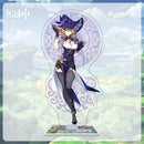 Genshin Impact Action Figures Acrylic Stand Model Genshin Raiden Shogun Kokomi DIY Desk Decor Standing Sign Collection Ornament