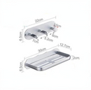 Hairdryer Holder Wall Mounted Storage Rack Bathroom Shelf For Dyson Supersonic Hair Dryer Punch-Free Rack