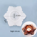 DIY Round Candle Jar Pot Silicone Molds for Making Uv Epoxy Plaster Concrete Storage Box Mould Home Decor Flower Pot Planter