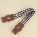 Child Kids Buckle-Free Elastic Belt No Buckle Stretch Canvas Belt For Boys Girls Adjustable Children Belts For Jeans Pants