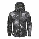 Shark Soft Shell Military Tactical Jacket Men Waterproof Warm Windbreaker US Army Clothing Winter Big Size Men Camouflage Jacket