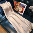 Ordfree 2022 Summer Women Long Satin Slip Dress Spaghetti Strap Elegant Lady Sexy Satin Party Dress Plus Size S-4XL