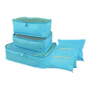 8/6 pieces Set Travel Organizer Storage Bags Suitcase Packing Set Storage Cases Portable Luggage Organizer Clothe Shoe TidyPouch