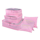 8/6 pieces Set Travel Organizer Storage Bags Suitcase Packing Set Storage Cases Portable Luggage Organizer Clothe Shoe TidyPouch