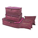 8/6 pieces Set Travel Organizer Storage Bags Suitcase Packing Set Storage Cases Portable Luggage Organizer Clothe Shoe TidyPouch