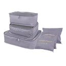 8/6 pieces Set Travel Organizer Storage Bags Suitcase Packing Set Storage Cases Portable Luggage Organizer Clothe Shoe TidyPouch