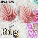 Palm Spear Cake Topper Happy Birthday Palm Leaf Decoration Cake Decorating Wedding Baking Dessert Table Party Favors