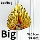 Palm Spear Cake Topper Happy Birthday Palm Leaf Decoration Cake Decorating Wedding Baking Dessert Table Party Favors