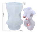 Large 3D Romantic Couple Portrait Lovers Silicone Candle Mold Carving Art Aromatherapy Plaster Home Decoration Mold Wedding gift