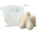 Large 3D Romantic Couple Portrait Lovers Silicone Candle Mold Carving Art Aromatherapy Plaster Home Decoration Mold Wedding gift