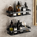 2PCS Aluminum Bathroom Shelves No-Drill Corner Shelf Shampoo Holder for Shower Kitchen Bathroom Organizer Bathroom Accessories