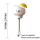 LED Chlidren USB Night Light Cute Cartoon Night Lamp Bear Remote Control for Baby Kid Bedroom Decor Bedside Lamp Christmas Gift