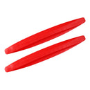 2Pcs Universal Anti-Collision Protector Rubber Auto Front And Rear Corner Bumper Cover Guard Lip Strip Sticker Car Door Products