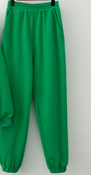 New design 2021 Women fashion sweatshirt sets Casual Spring Summer Wild leg pants suit Cotton