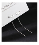 VOQ Silver Color Star Earline Women&
