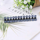 ncmama 12pcs/set Mini Rhinestone No-Slip Grips Hair Clips for Women Girls Glitter Teeth Metal Clamps Flower Hair Accessories